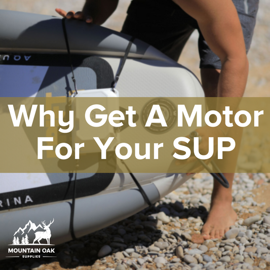 Electric motor for stand up paddle board