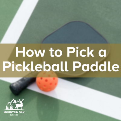 How to Pick a Pickleball Paddle